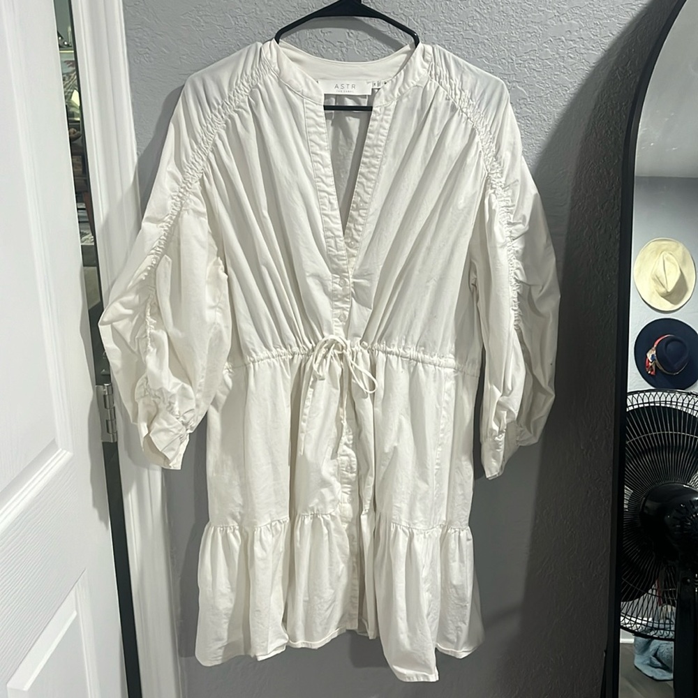 ASTR women white dress
